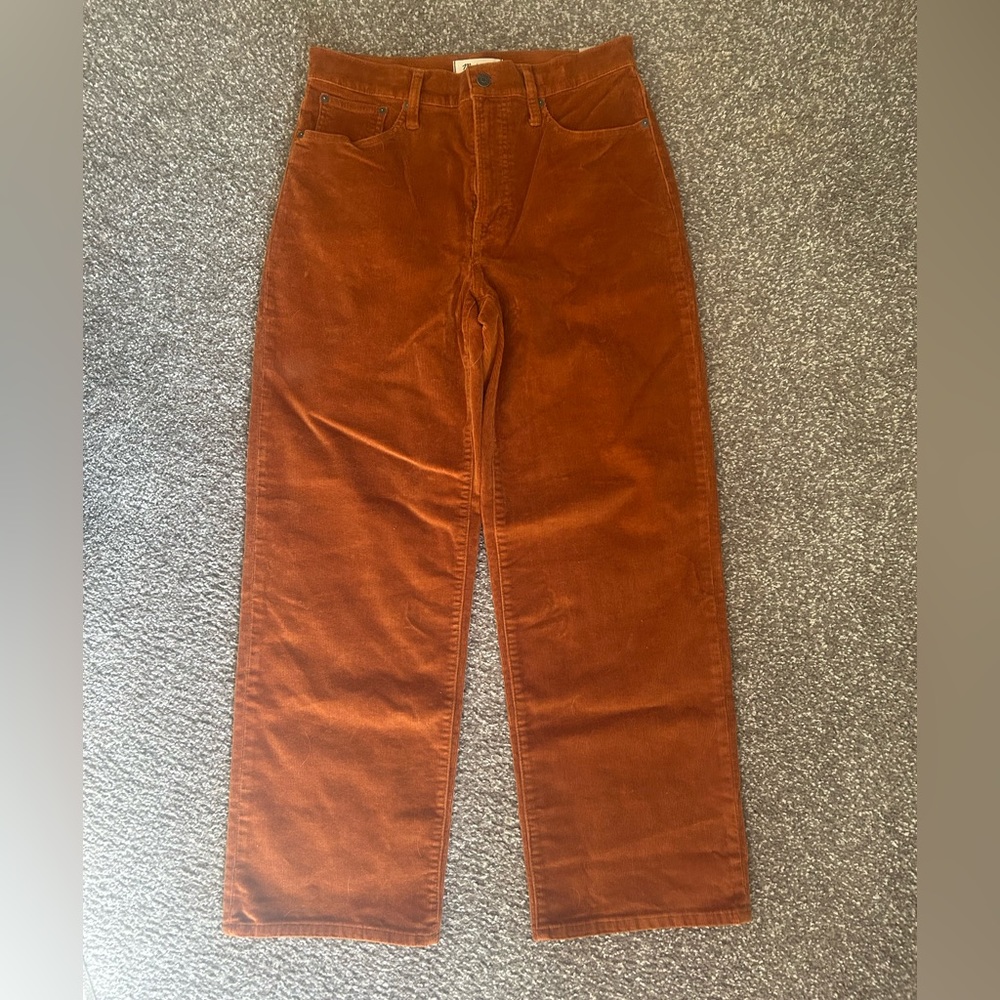 Brand new Madewell corduroys